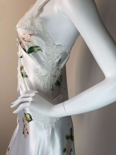 Christian Dior long slip floral dress
