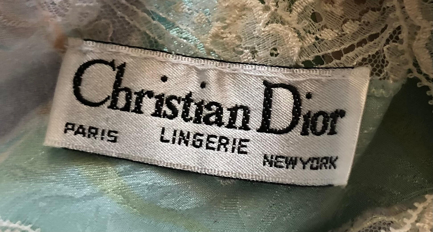 Christian Dior mint green dress