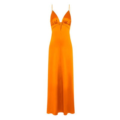 Krystal  Burnt Orange Dress