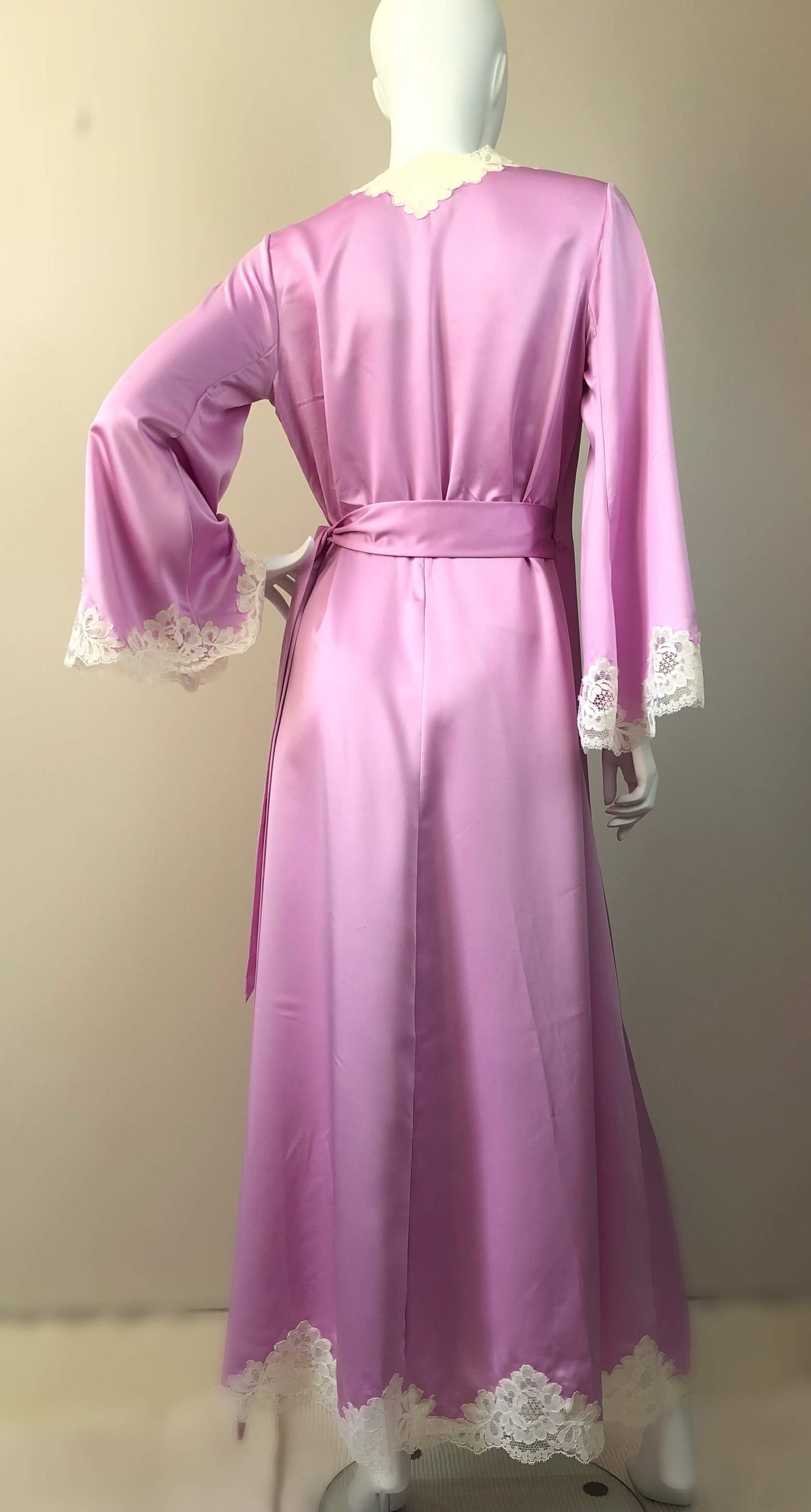 Lilac dressing gown